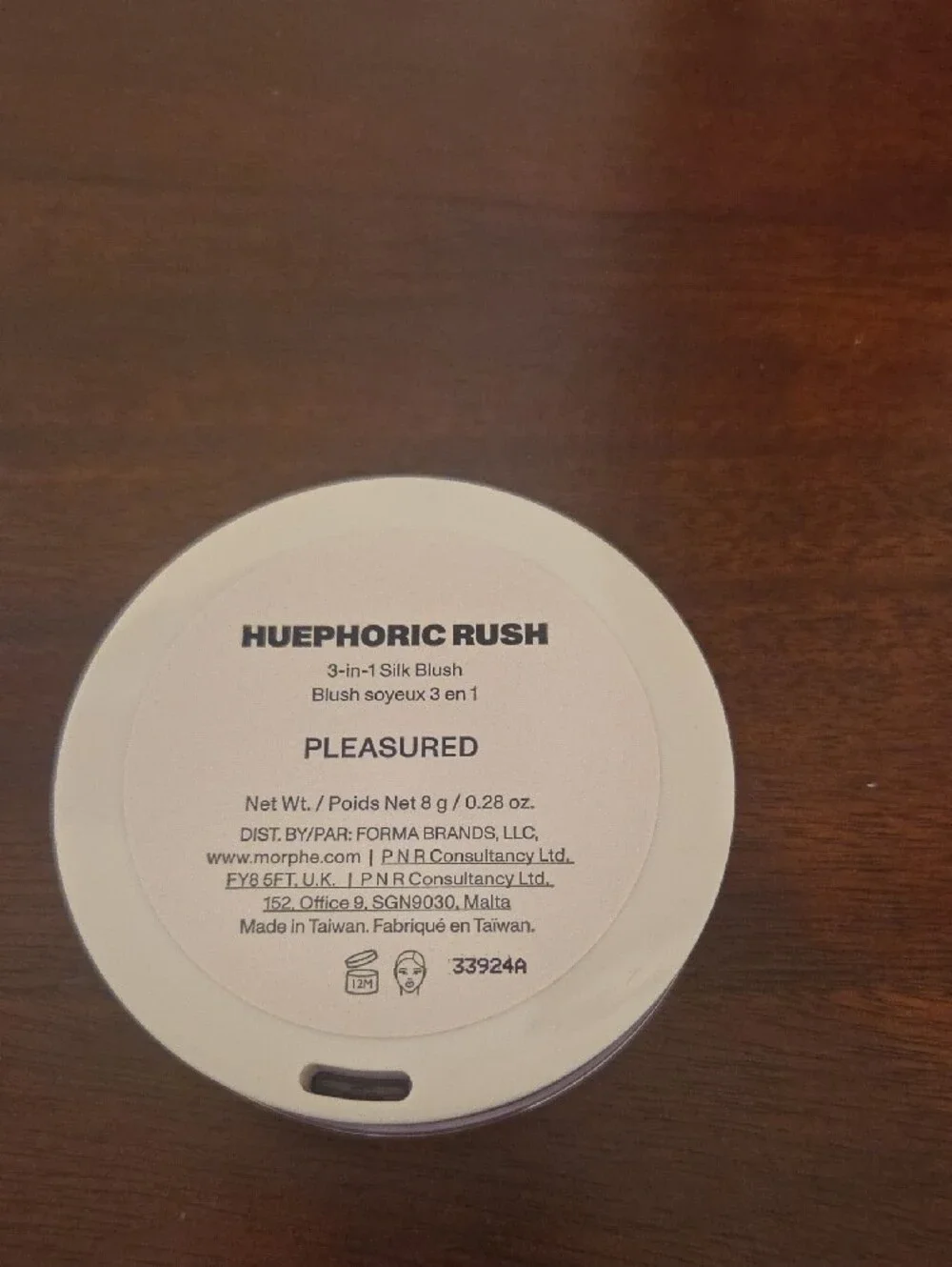 Morphe Huephoric Rush Blush PLEASURED